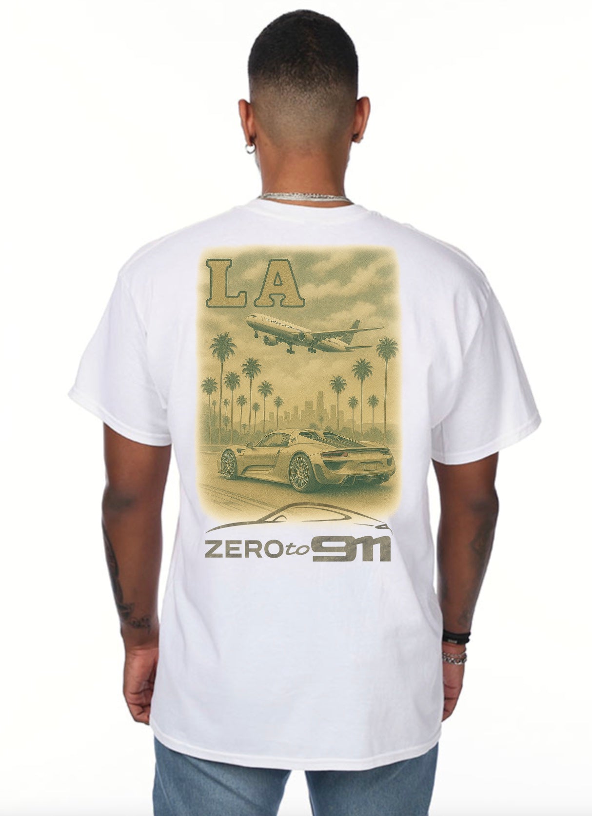 918 spyder LA T-SHIRT